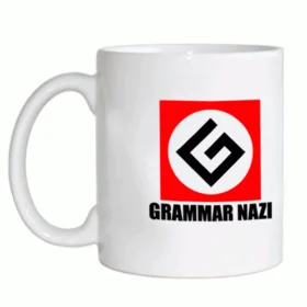 Прикольные кружки: мемы grammar nazi